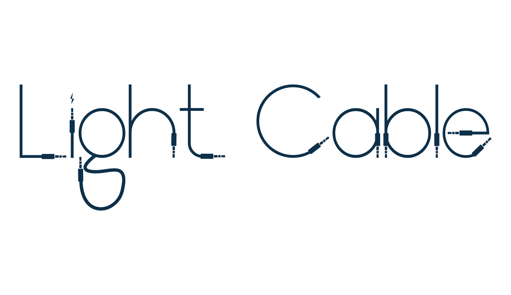 Light Cable, decorative font preview