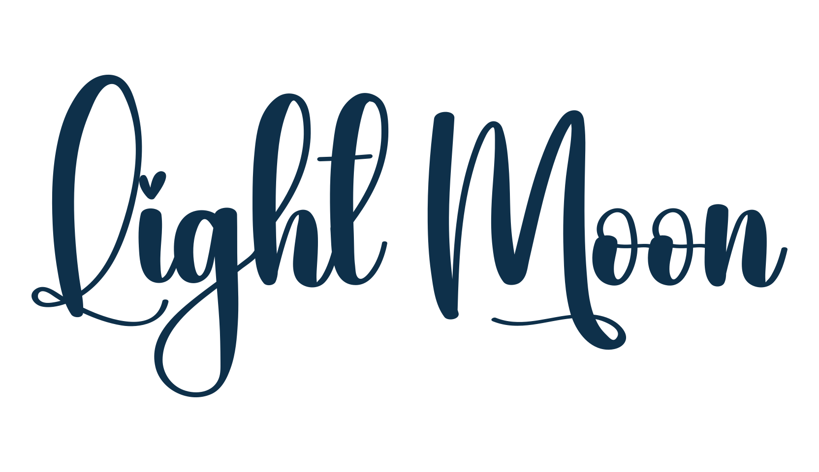 Light Moon, display market font preview