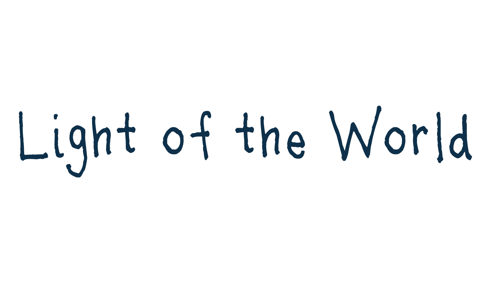 Light of the World, script handwritten fancy decorative calligraphy font preview