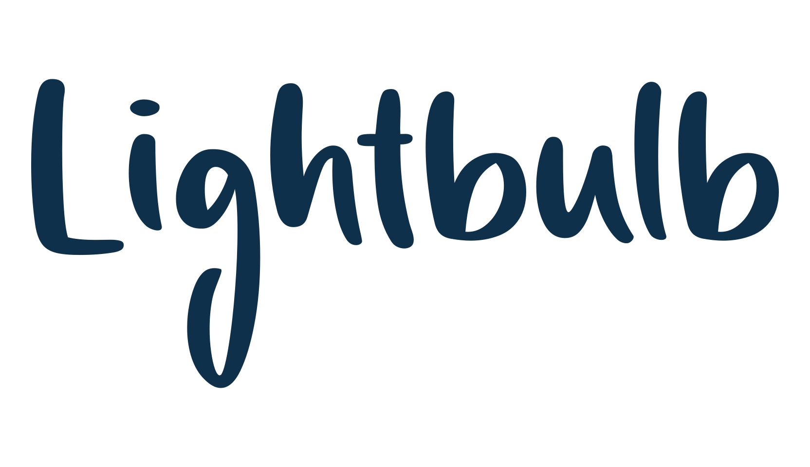 Lightbulb, display market font preview