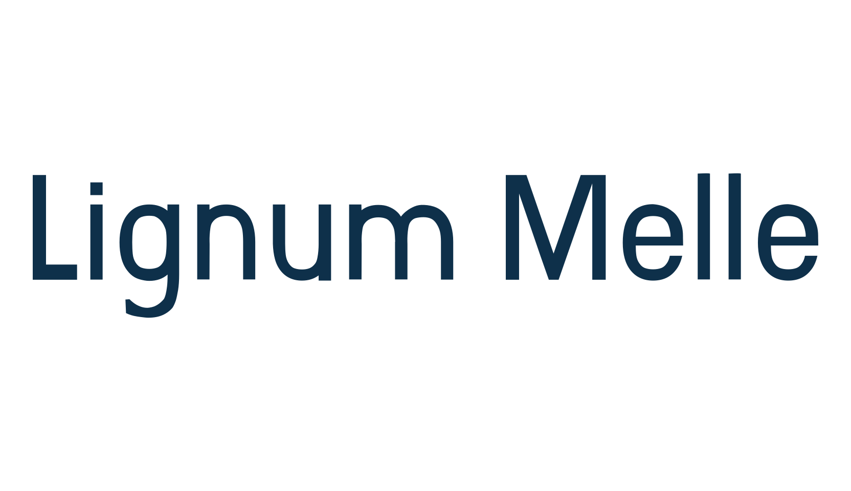 Lignum Melle, sans serif font preview