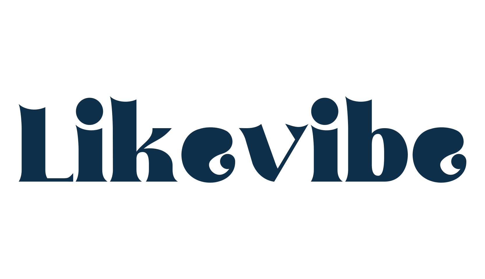 Likevibe, retro font preview