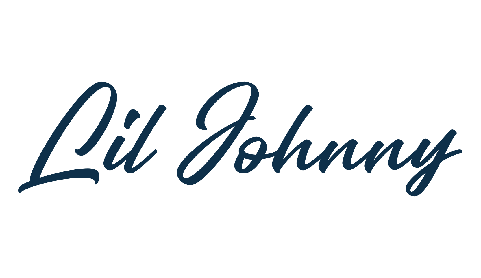 Lil Johnny, script calligraphy fancy decorative font preview