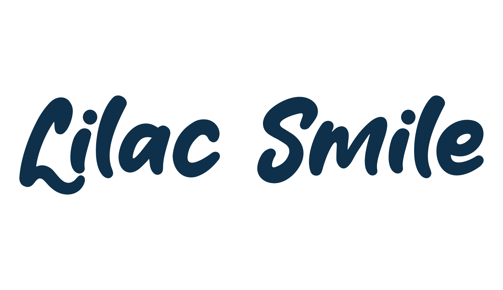 Lilac Smile, display market font preview
