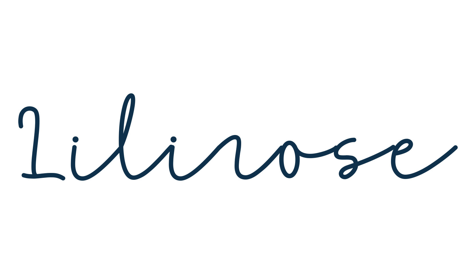Lilirose, fancy various decorative script calligraphy font preview