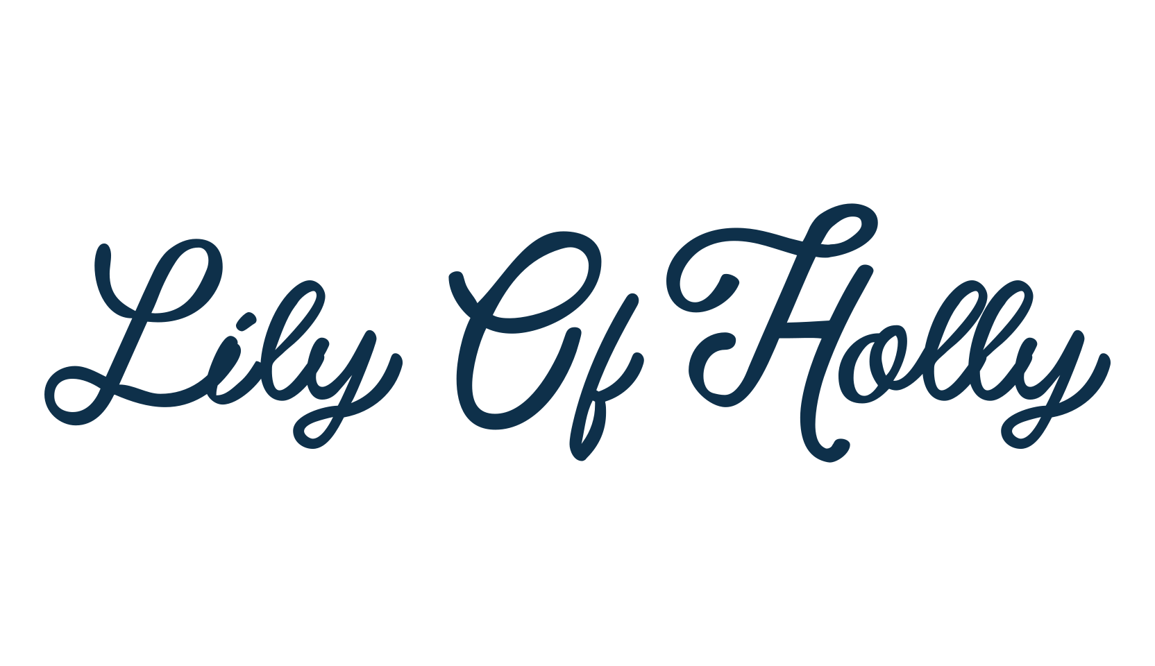 Lily Of Holly, display market font preview