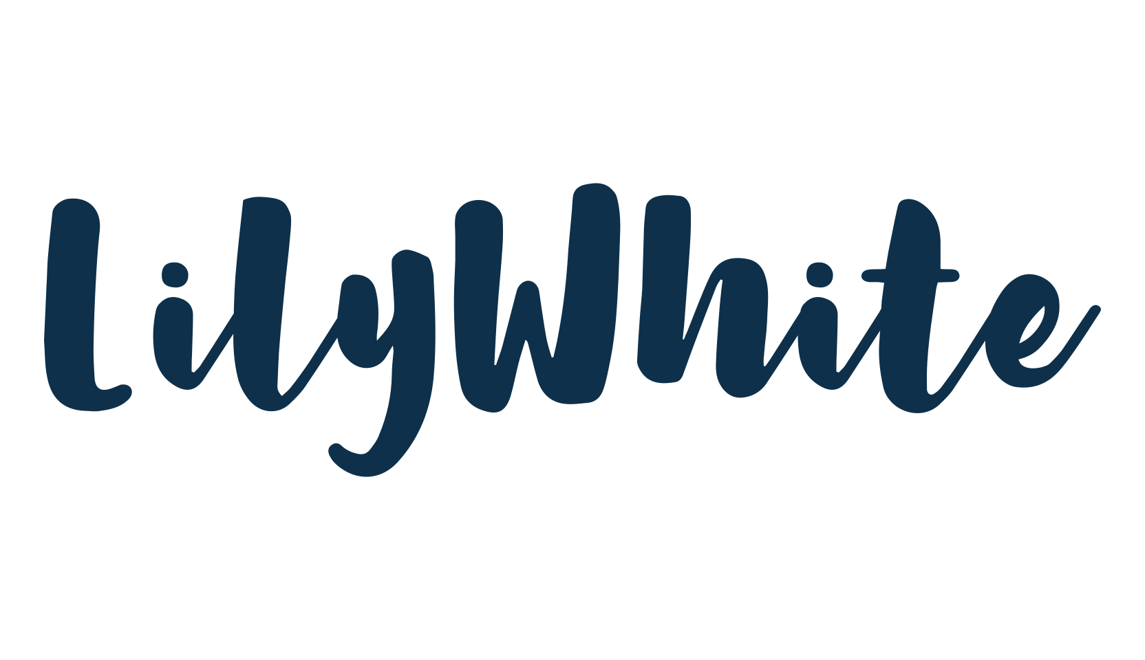 LilyWhite, various font preview