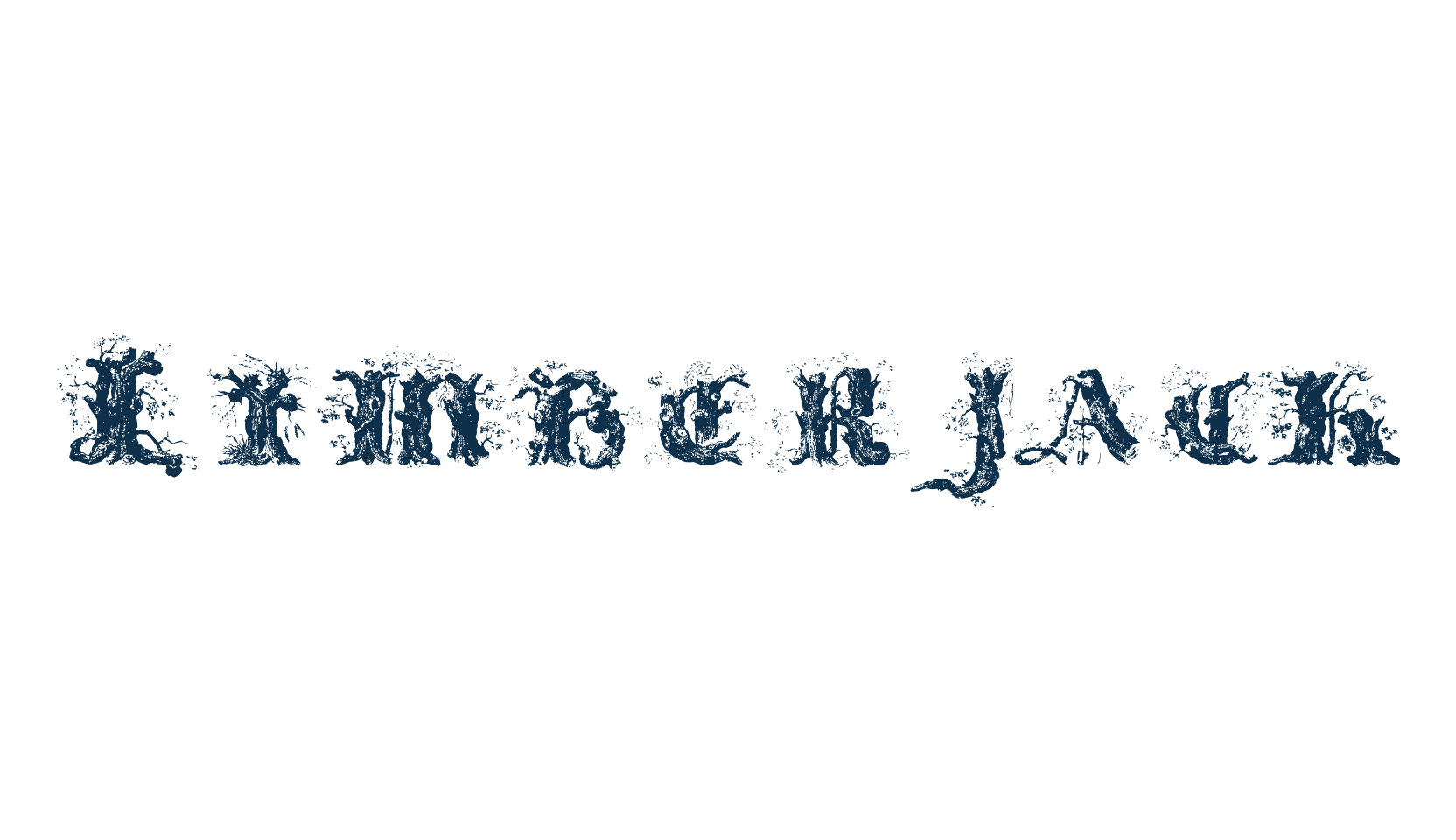 Limberjack, various font preview