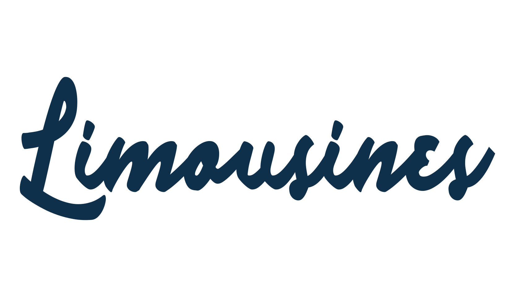 Limousines, script brush fancy decorative calligraphy font preview