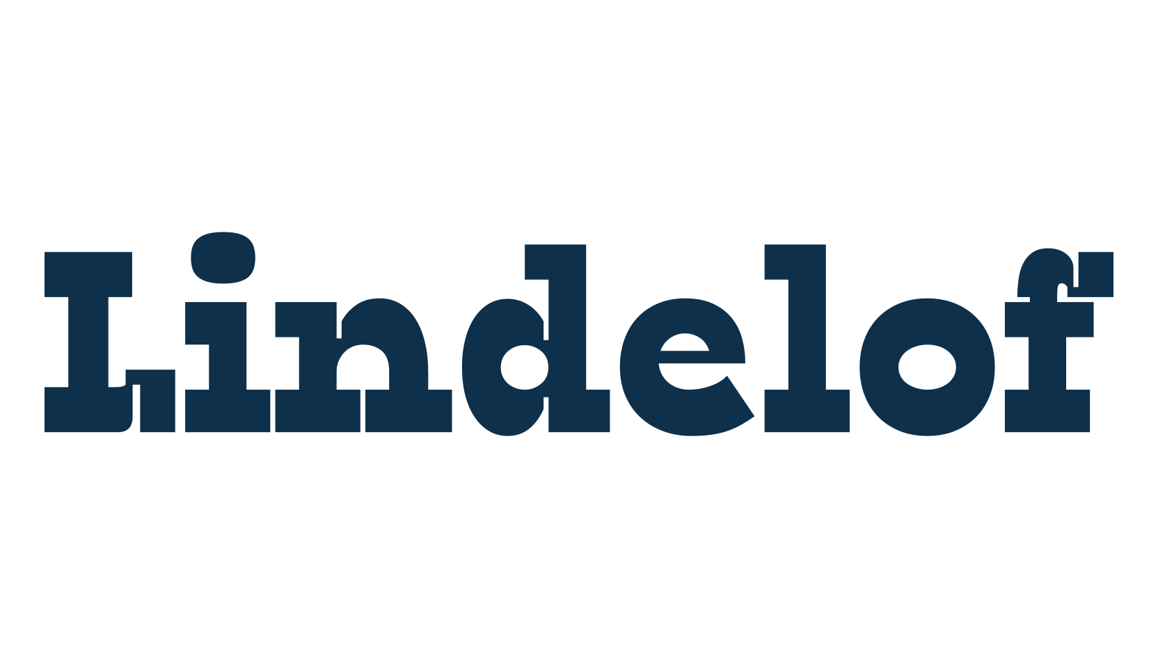 Lindelof, retro font preview