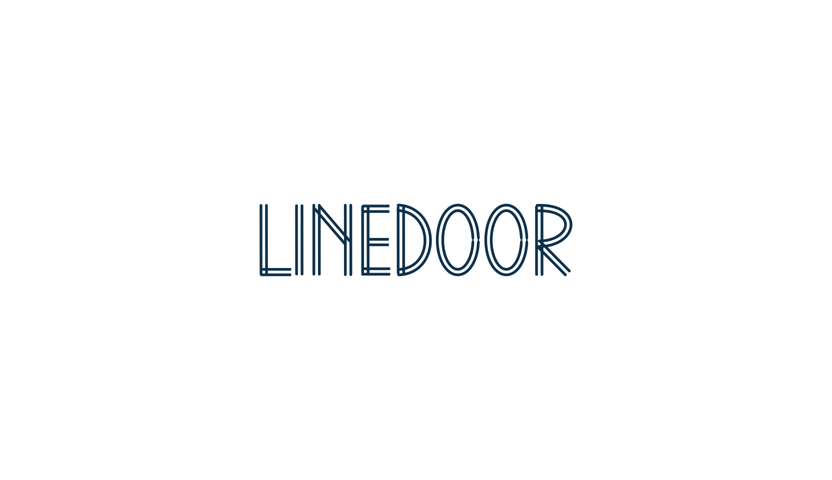 Linedoor, various font preview