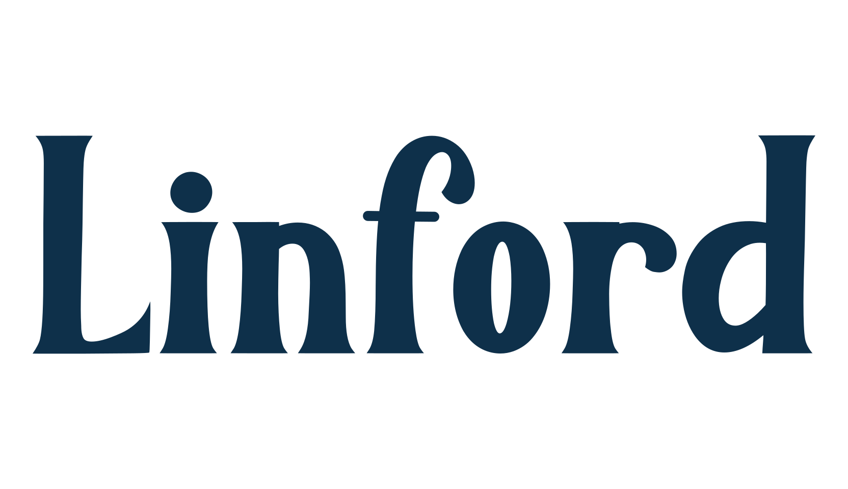 Linford, retro font preview