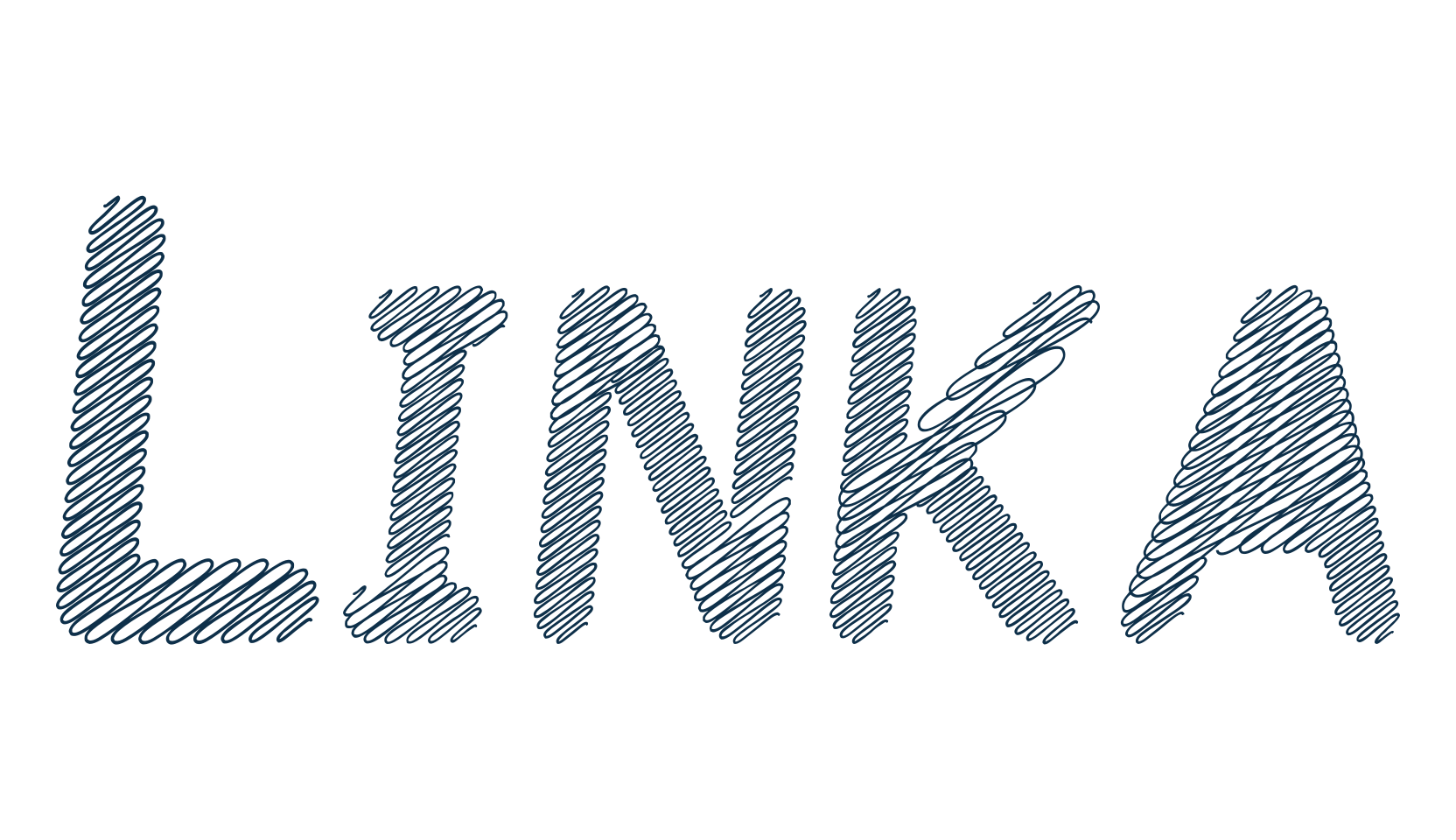 Linka, fancy decorative font preview