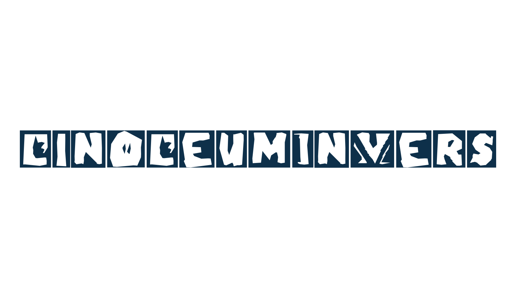 LinoLeumInvers, decorative font preview