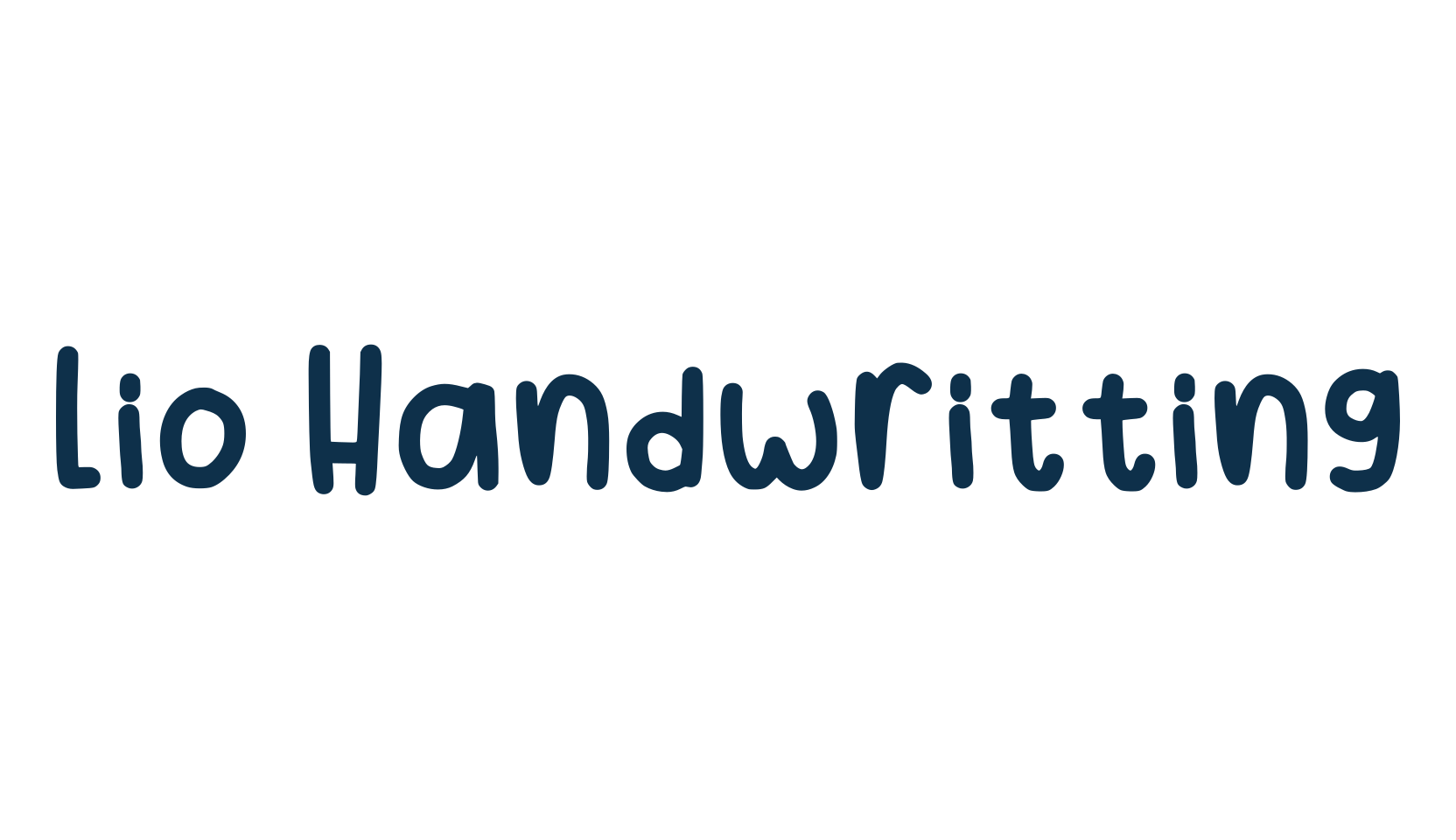 Lio Handwritting, script handwritten fancy decorative calligraphy font preview