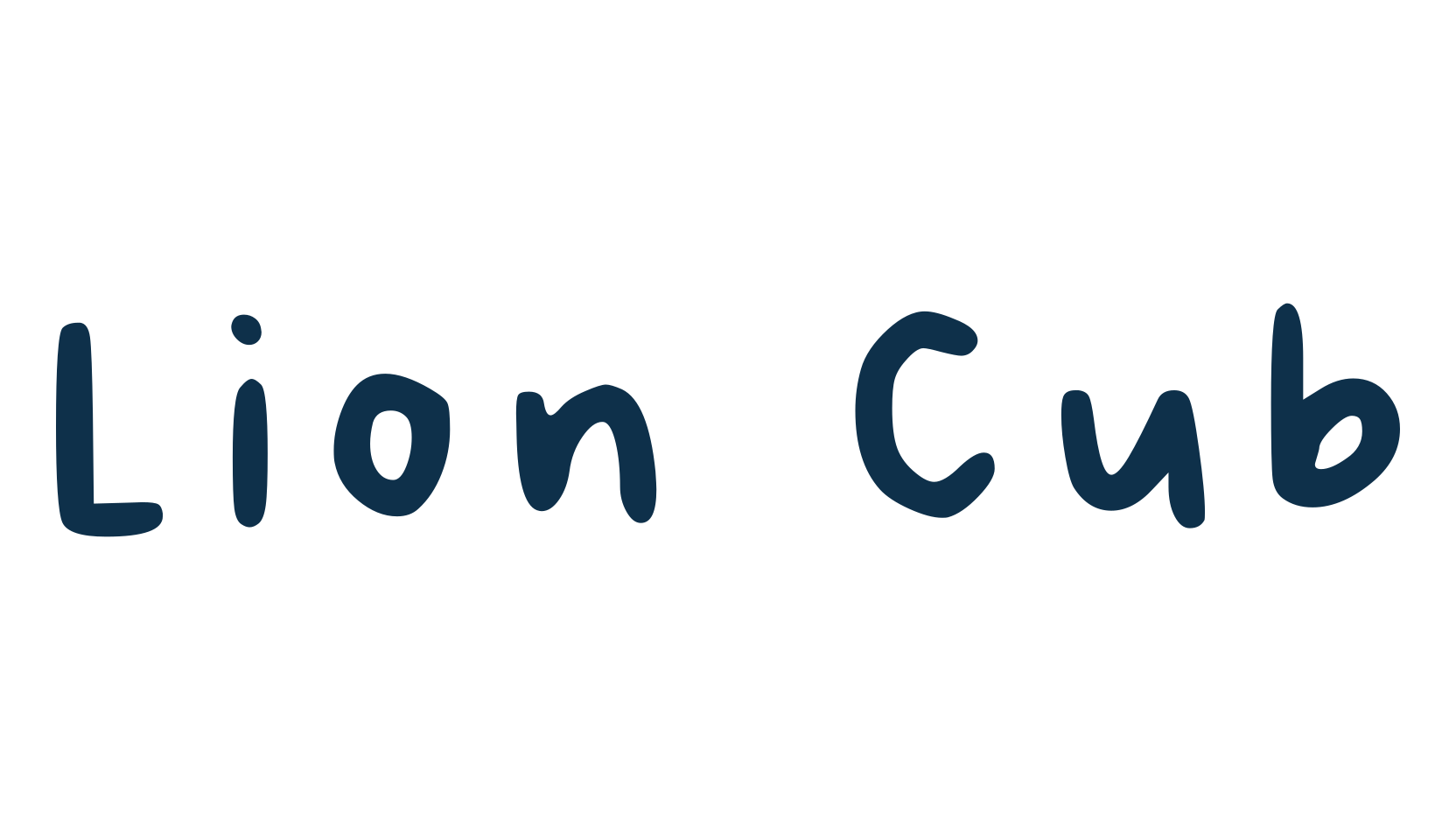 Lion Cub, script handwritten fancy decorative calligraphy font preview