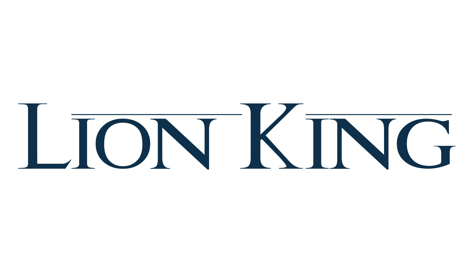 Lion King, fancy various basic font preview