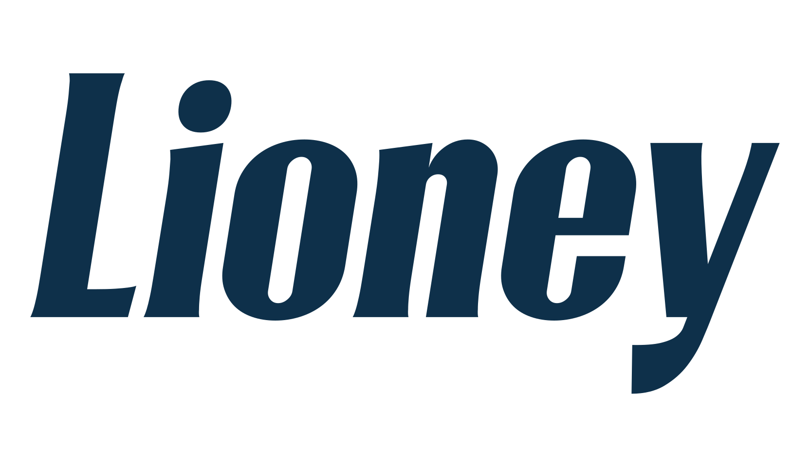 Lioney, basic sans serif font preview
