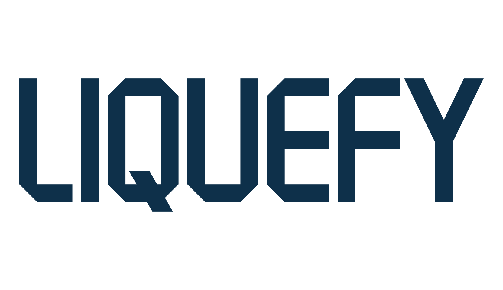 Liquefy, fancy various techno sci-fi font preview
