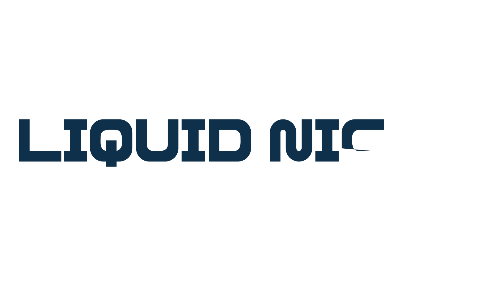 Liquid Night, various font preview
