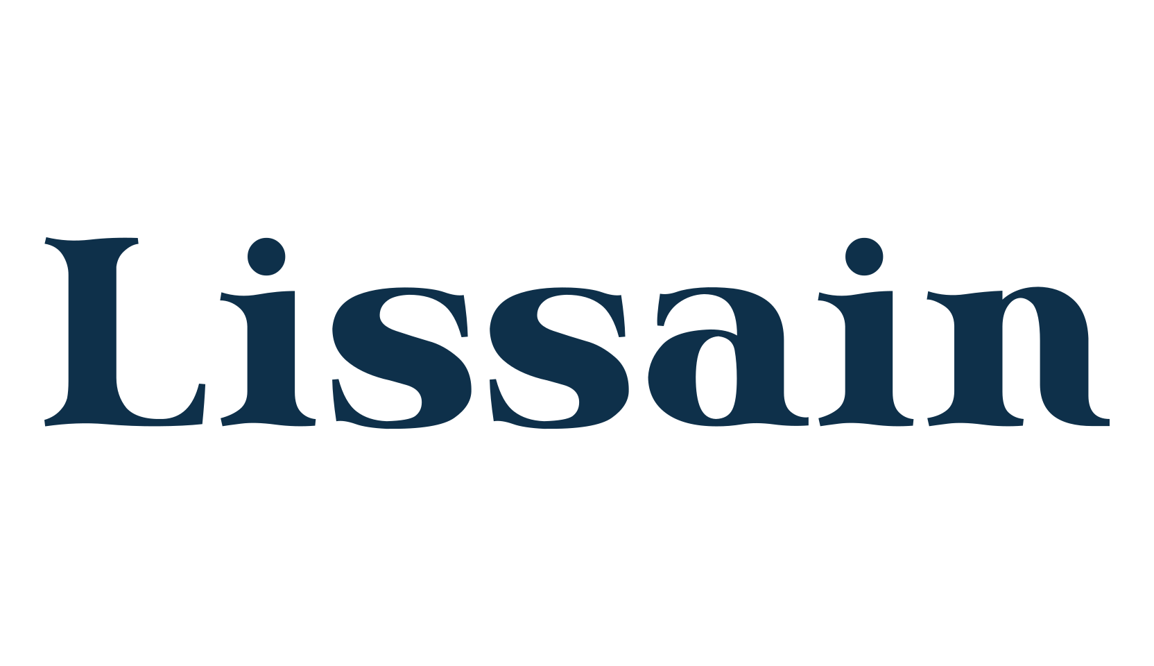 Lissain, basic serif font preview