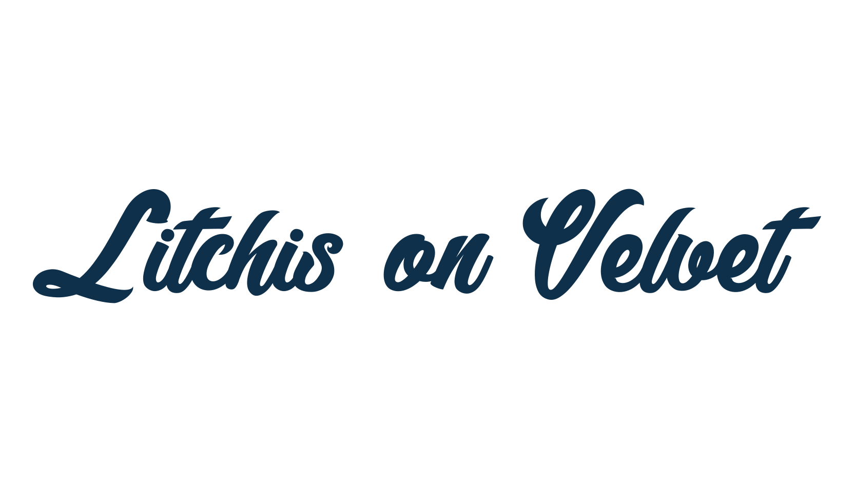 Litchis on Velvet, display market font preview