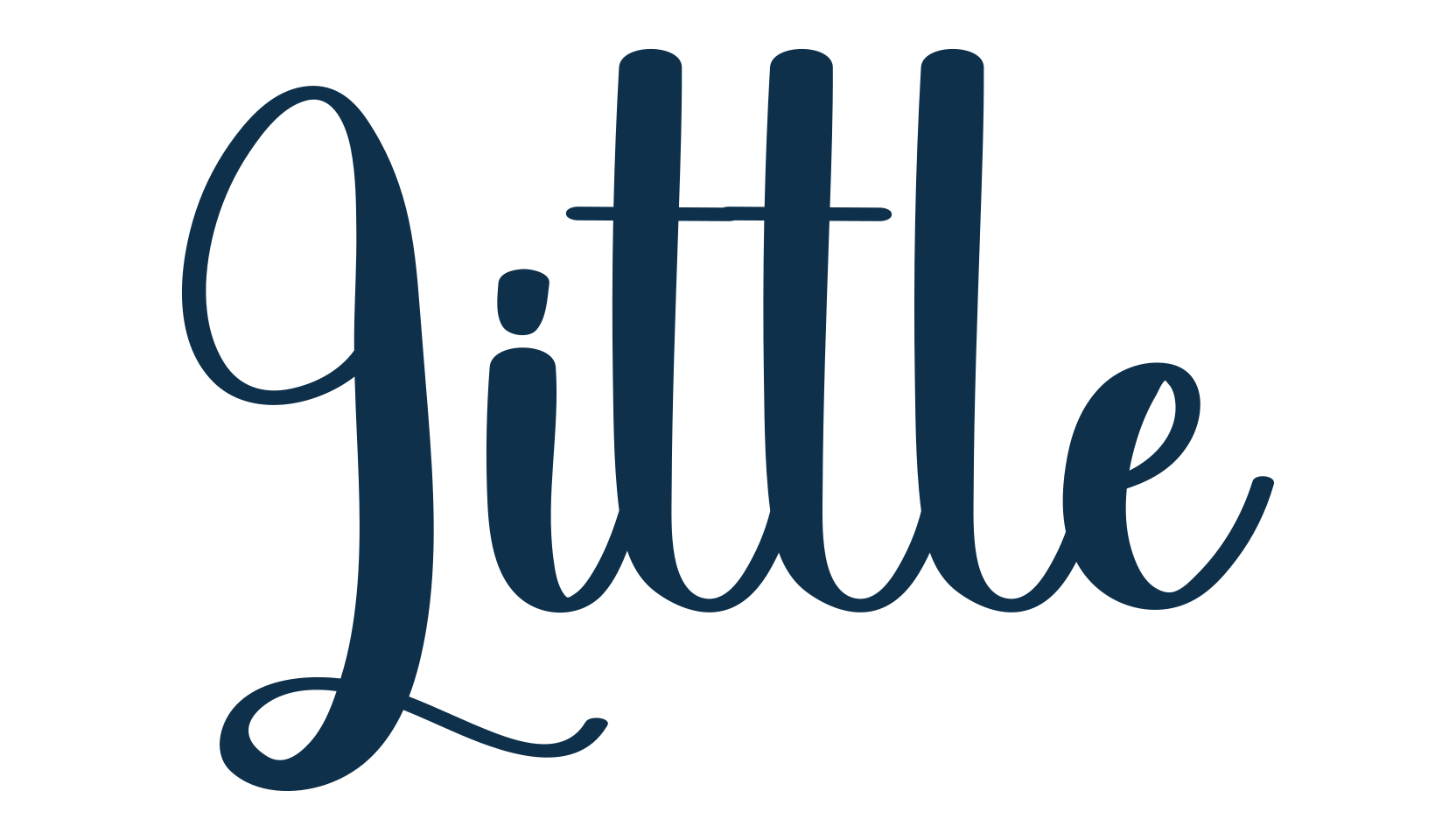 Little (little-3), script handwritten fancy decorative calligraphy font preview