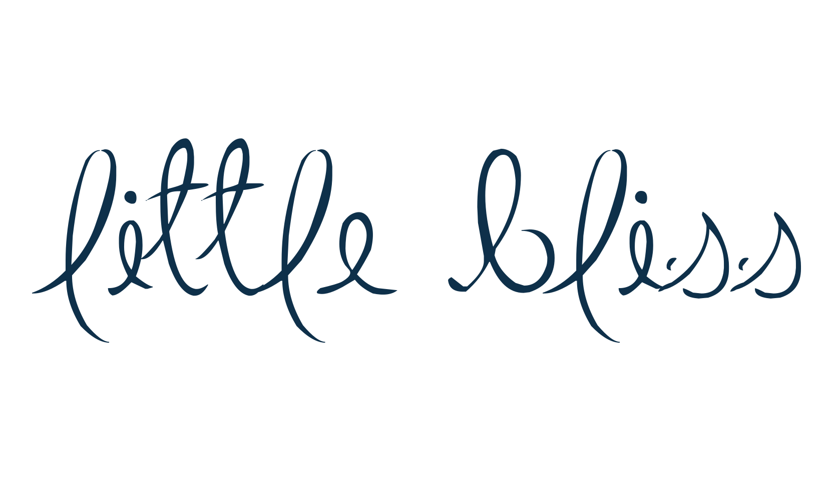 Little Bliss, fancy various decorative script calligraphy font preview