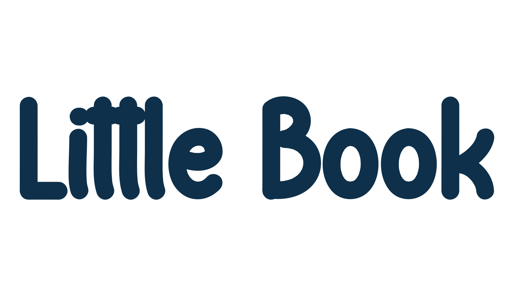 Little Book, script handwritten fancy decorative calligraphy font preview