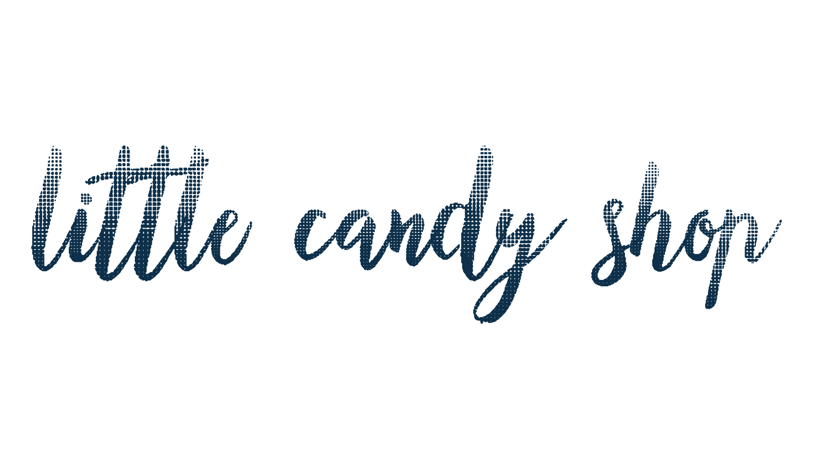 Little Candy Shop, fancy decorative font preview