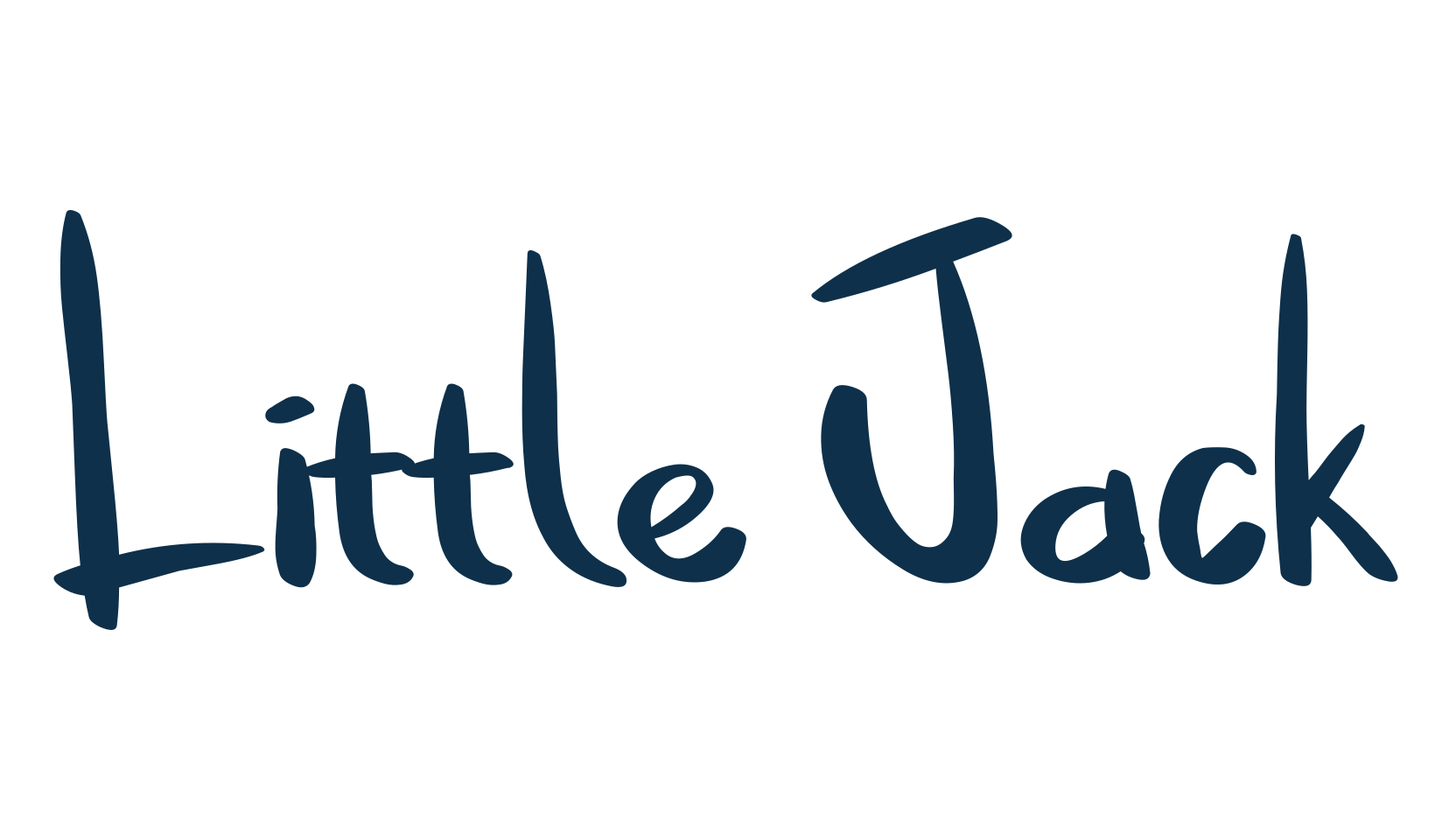 Little Jack, script handwritten fancy decorative calligraphy font preview