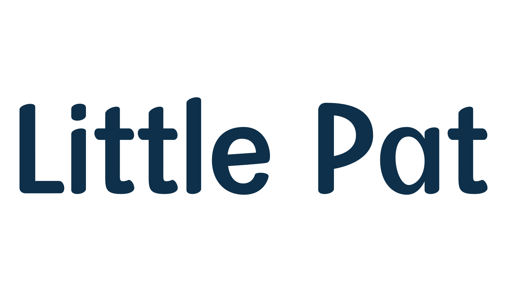 Little Pat, fancy various decorative script calligraphy font preview