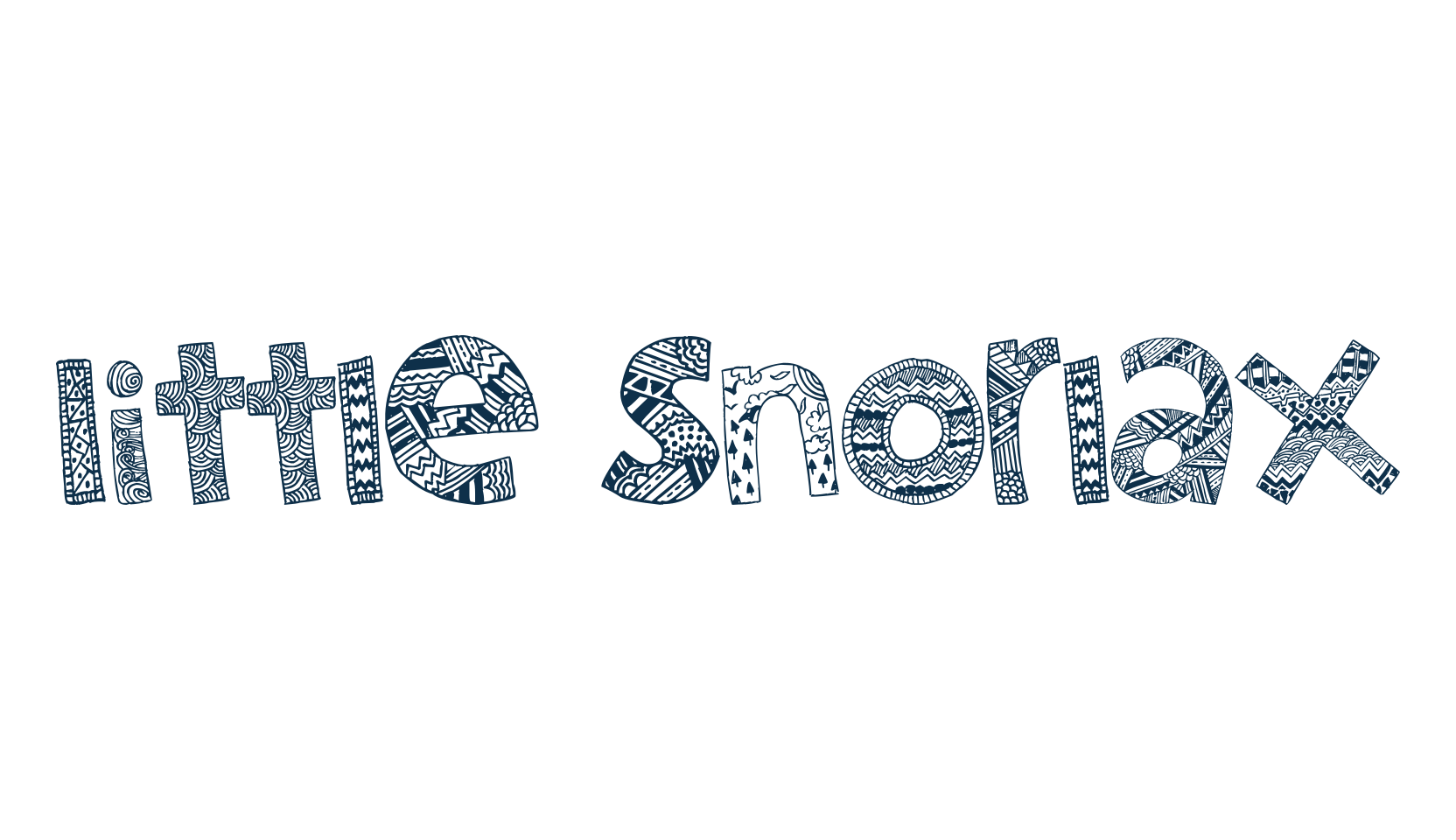 Little Snorlax, decorative font preview