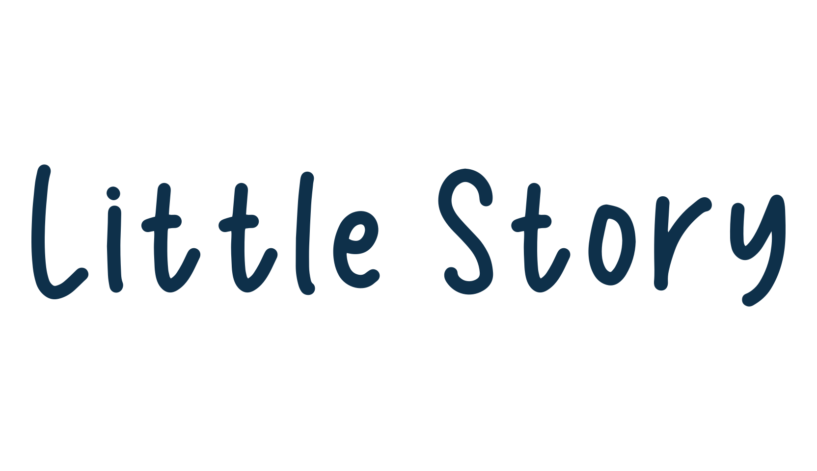 Little Story, script handwritten fancy decorative calligraphy font preview