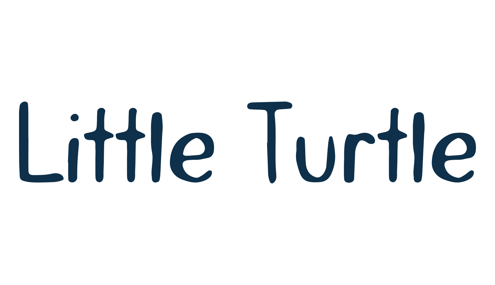Little Turtle (little-turtle), fancy decorative font preview