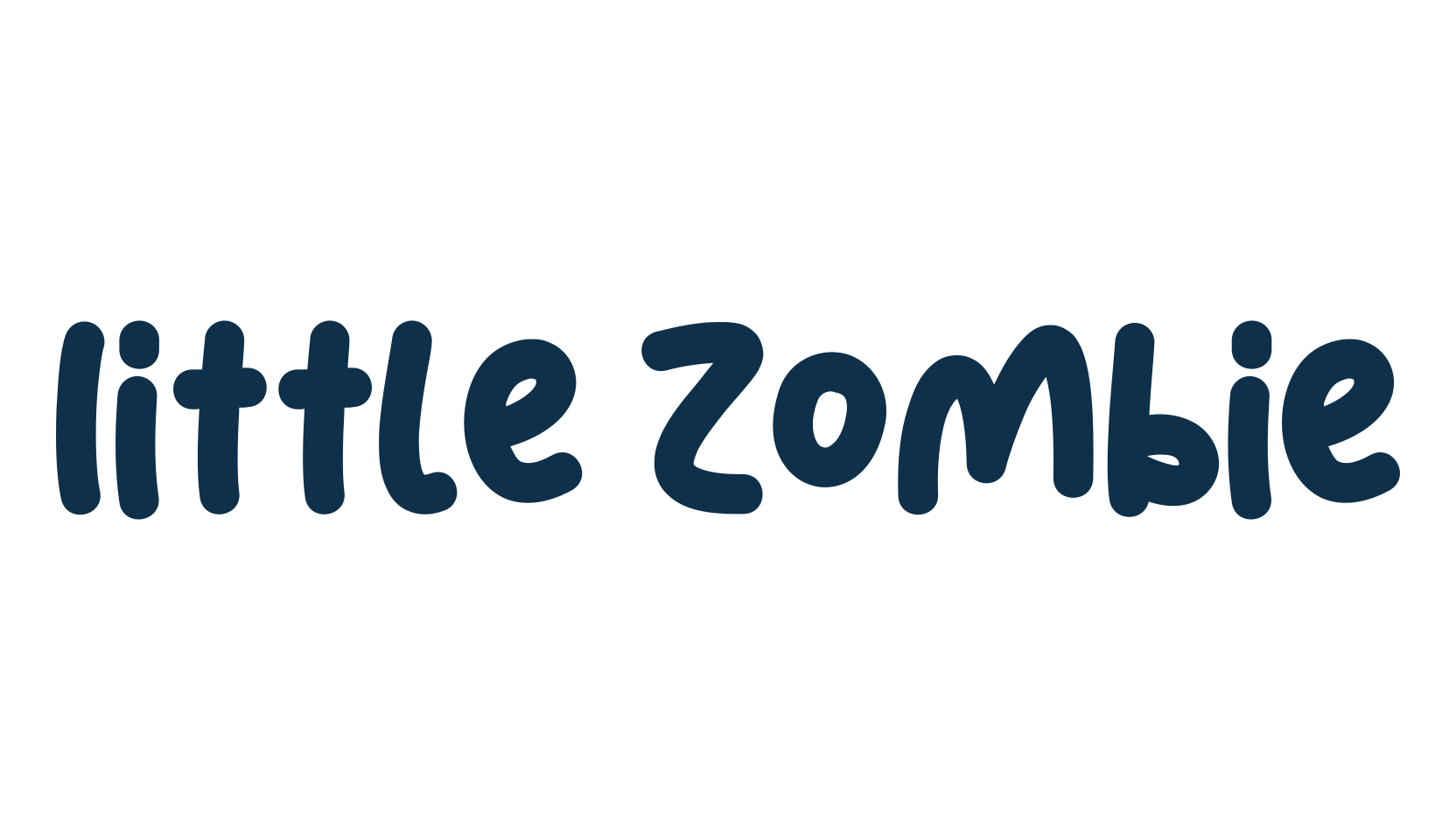Little Zombie, fancy cartoon decorative comic font preview
