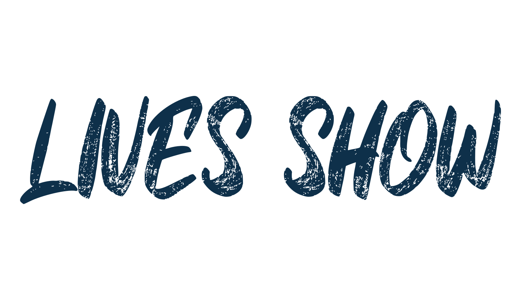 Lives Show, script brush fancy decorative calligraphy font preview