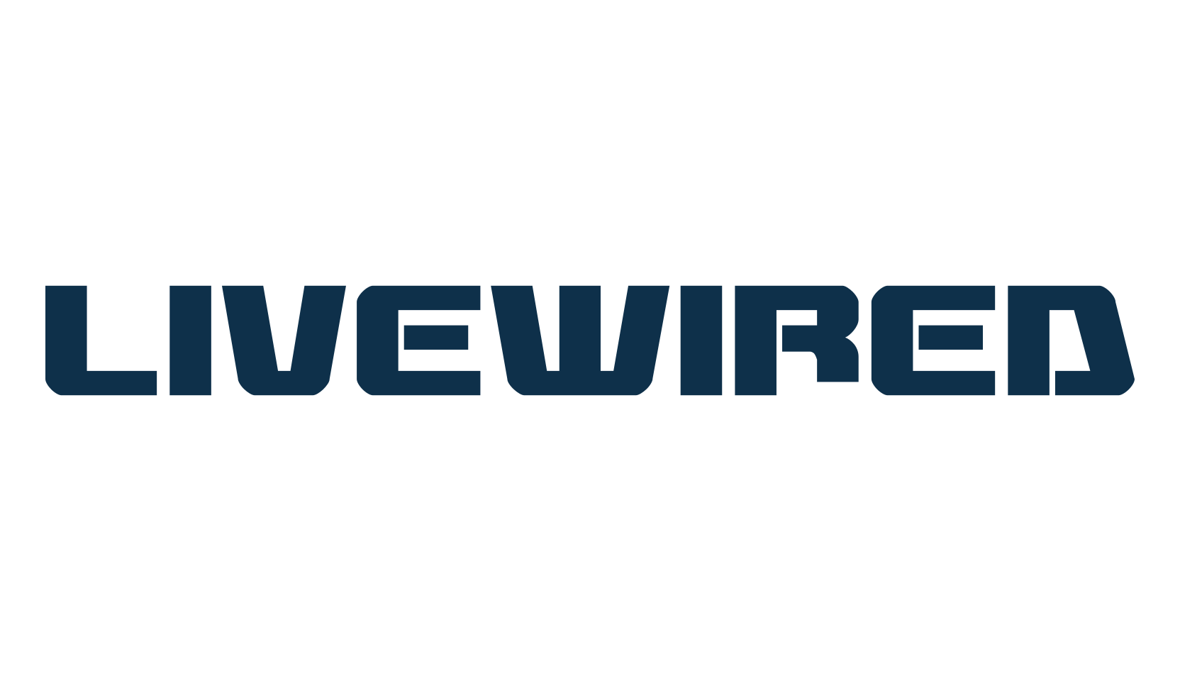 Livewired, techno sci-fi font preview
