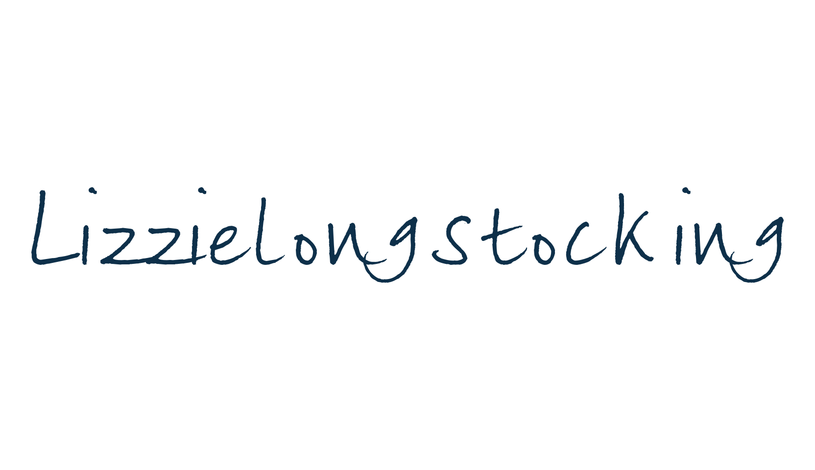 Lizzielongstocking, script handwritten fancy decorative calligraphy font preview