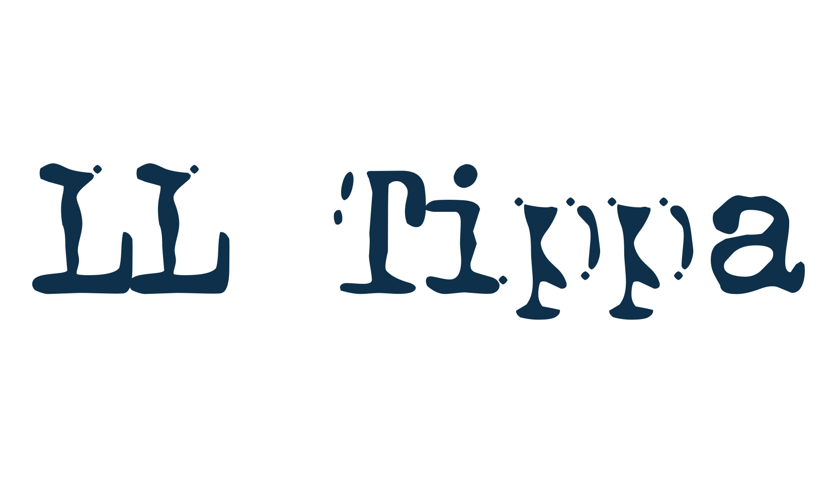 LL Tippa, fancy typewriter decorative font preview