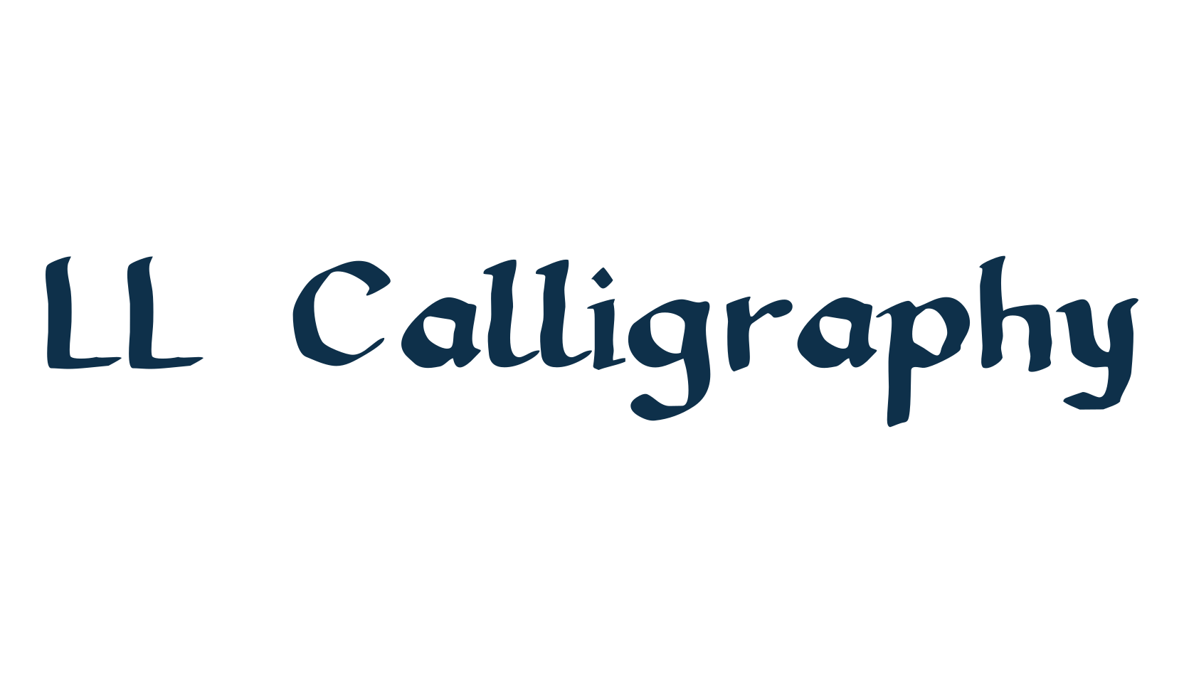 LL Calligraphy, fancy various decorative script calligraphy font preview