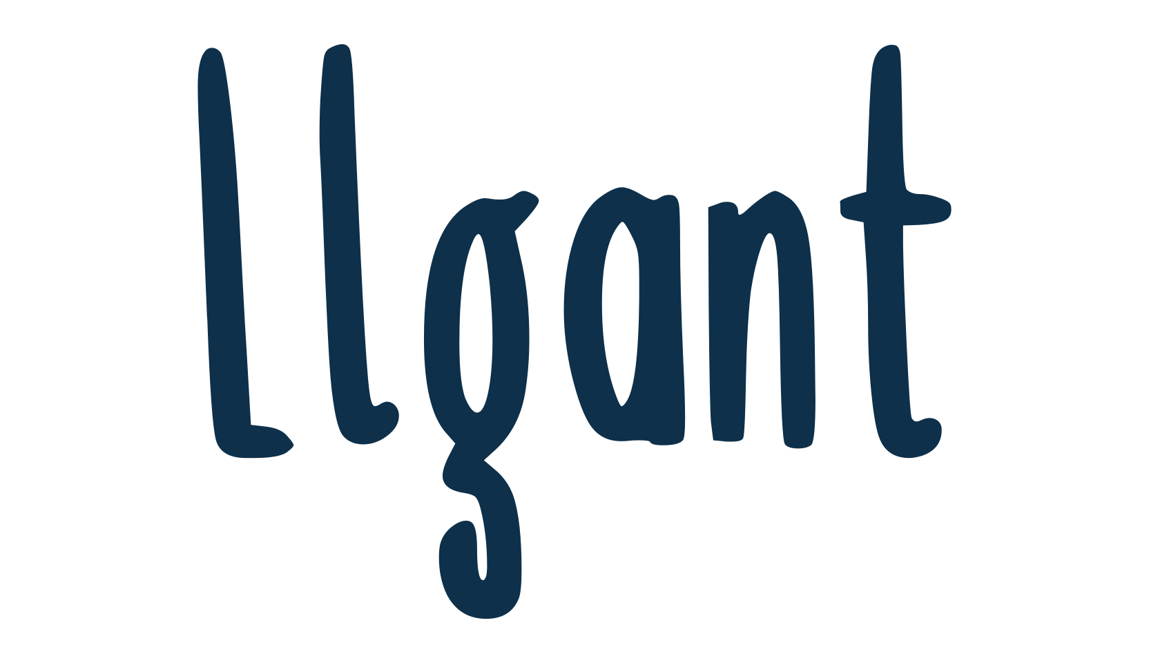 Llgant, script handwritten fancy decorative calligraphy font preview