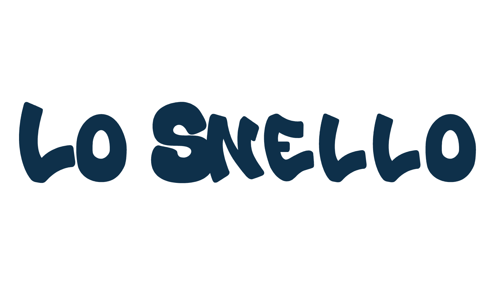 Lo Snello, graffiti font preview