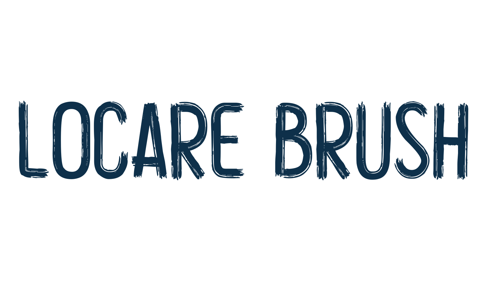 Locare Brush, script brush fancy decorative calligraphy font preview