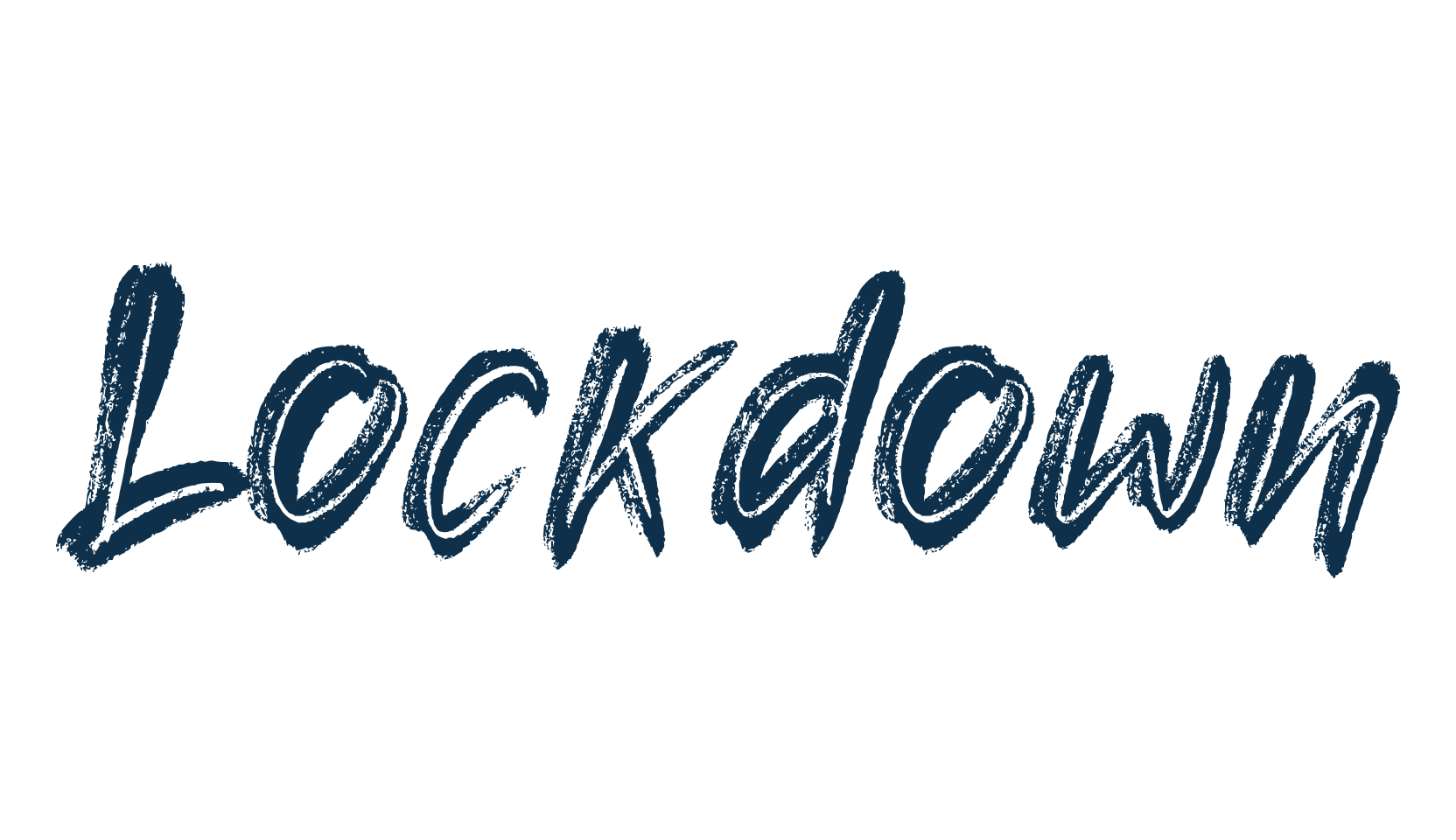 Lockdown (lockdown), script brush fancy decorative calligraphy font preview