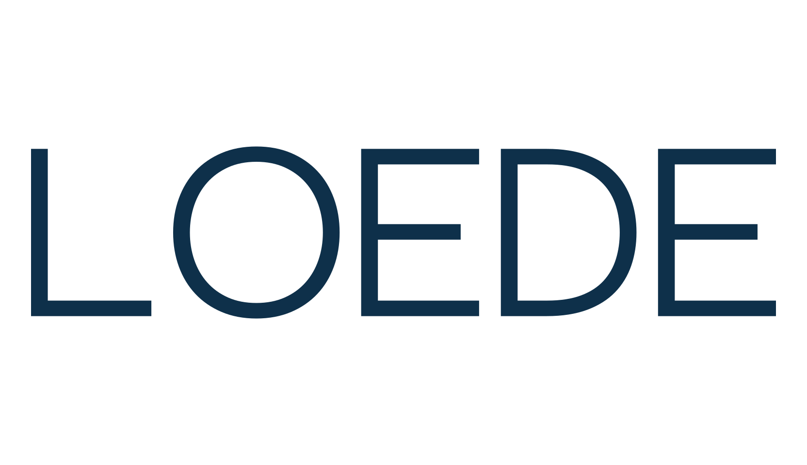 Loede, basic sans serif font preview