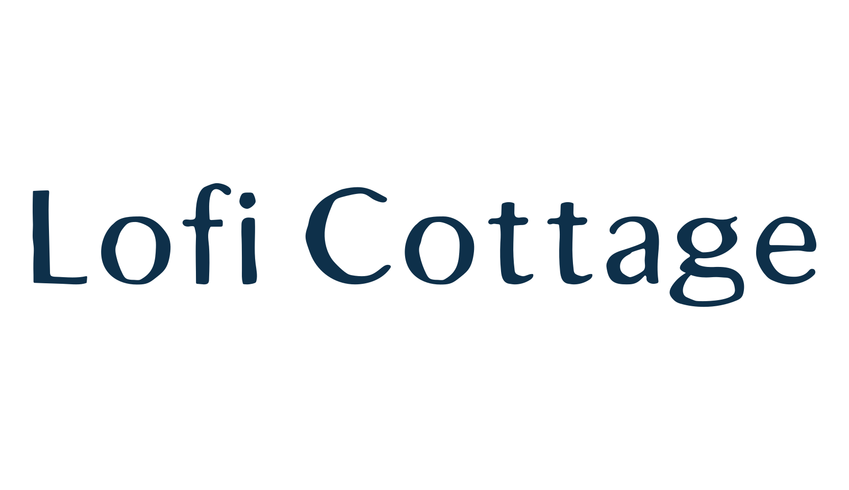 Lofi Cottage, eroded font preview