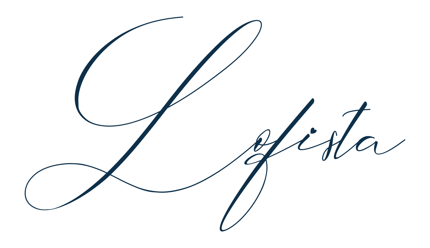 Lofista, script handwritten fancy decorative calligraphy font preview