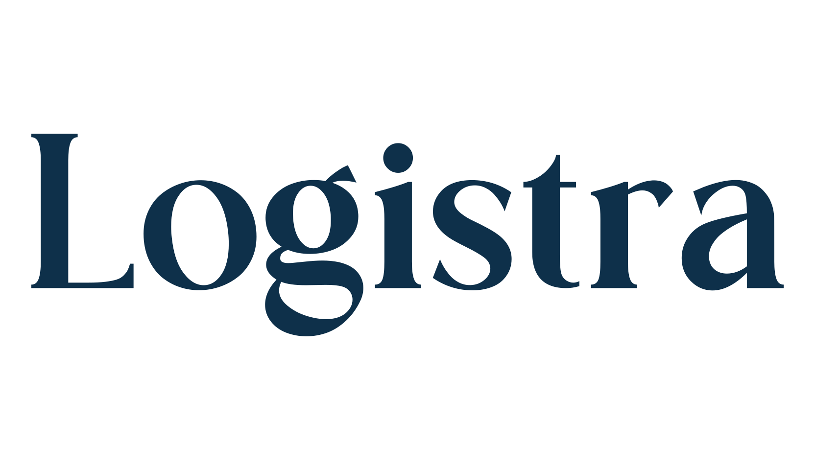 Logistra, serif font preview