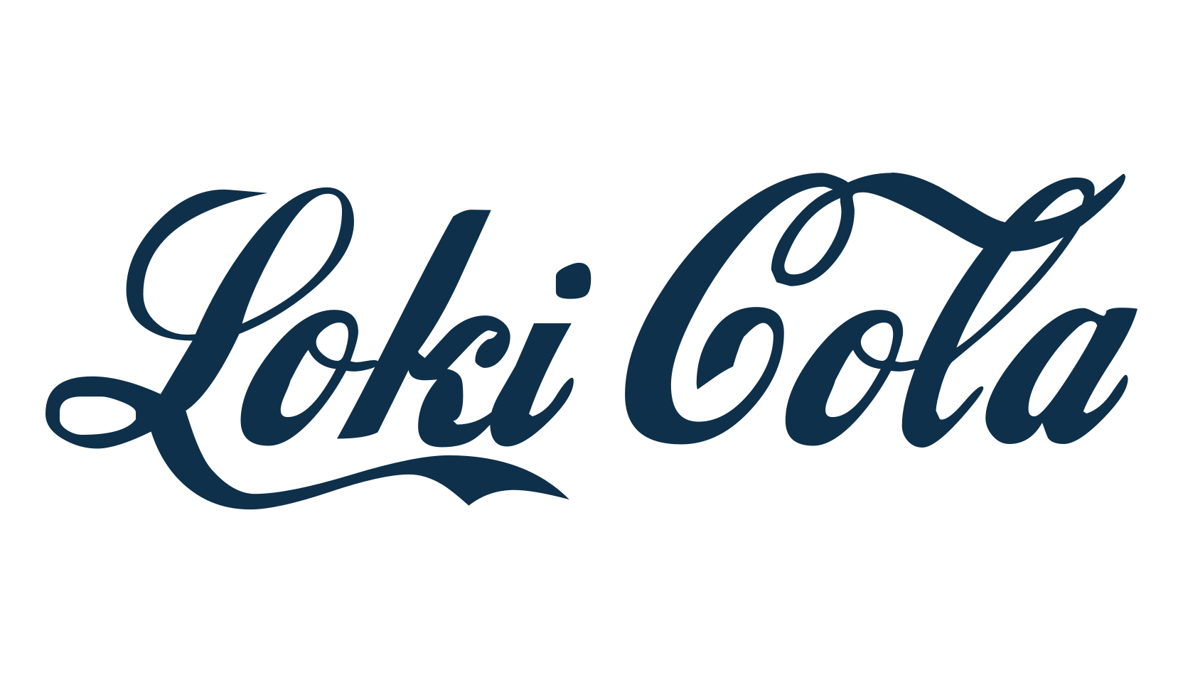 Loki Cola, various font preview
